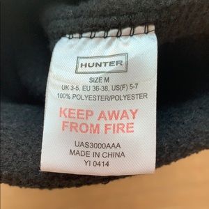 Hunter Other - Hunter boot socks ONLY! Black Hunter Other - Hunter boot socks ONLY! Black